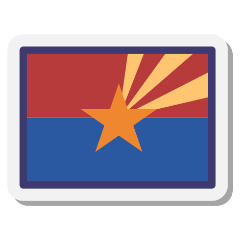 The Flag of Arizona