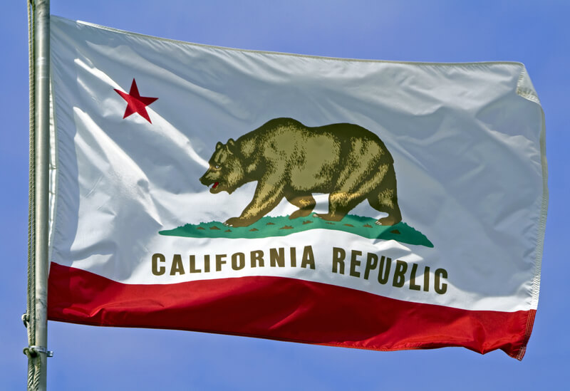 California state flag